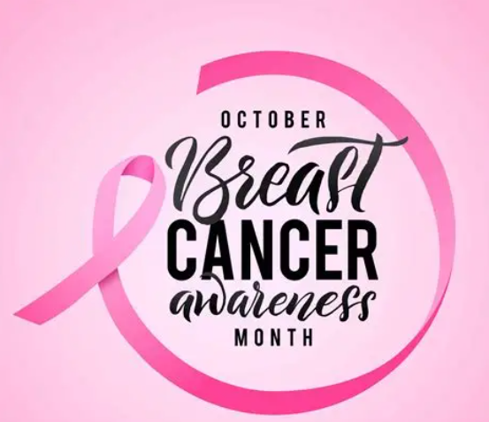  breast cancer awareness logo and ribbon